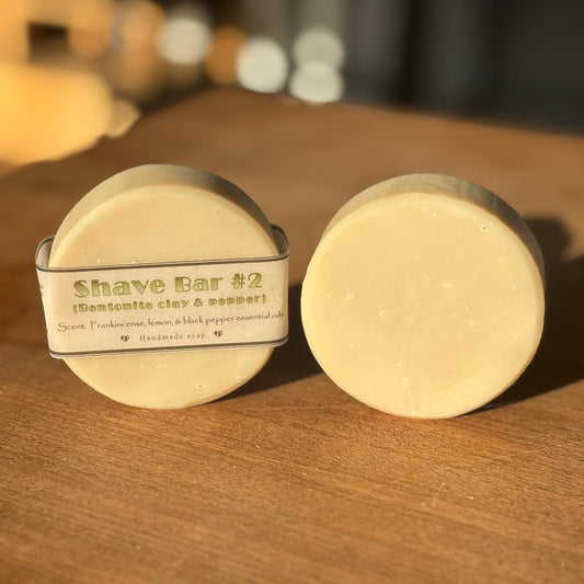 Shave Bar: Bentonite Clay & Pepper